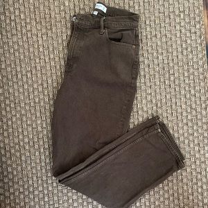 Abercrombie Curve Love 90’s Straight Ultra High Rise Denim